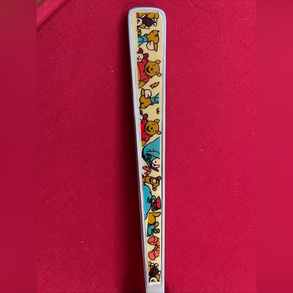 Winnie The Pooh Bear Dinner Fork - One Of A Kind UNIQUE RARE Enamel Adult size - Picture 5 of 6